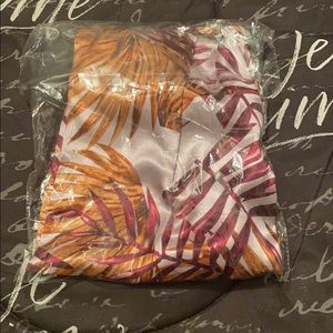 Tropical print dress